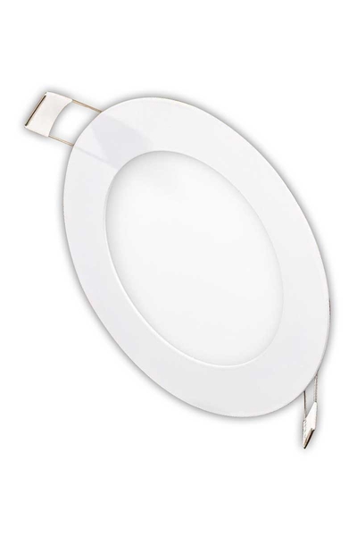 Global K2 KDL400 6W 3000K Günışığı Smd Yuvarlak Slim Led Panel