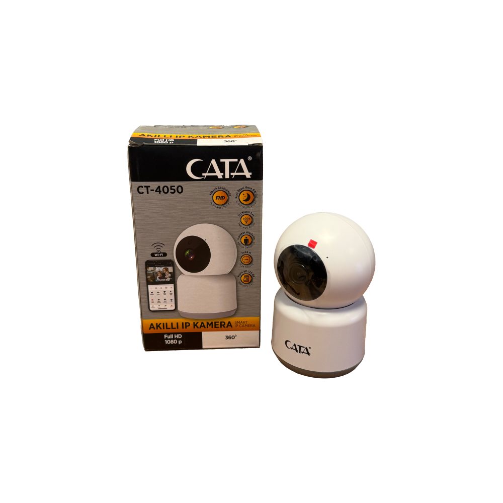 CATA CT-4050 AKILLI IP KAMERA 360 GECE GÖRÜŞLÜ 1080P